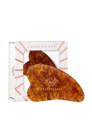 COGNAC AMBER GUA SHA - Gesichtspflege Zubehör - brown