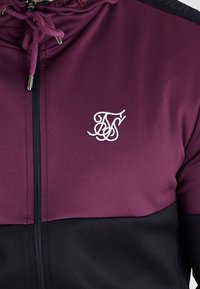 SIKSILK Sudadera con cremallera - black