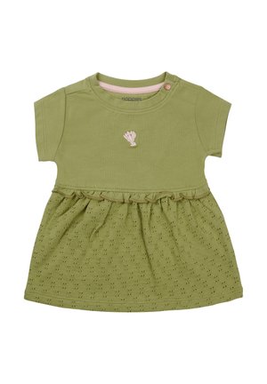 Robe en jersey - sage