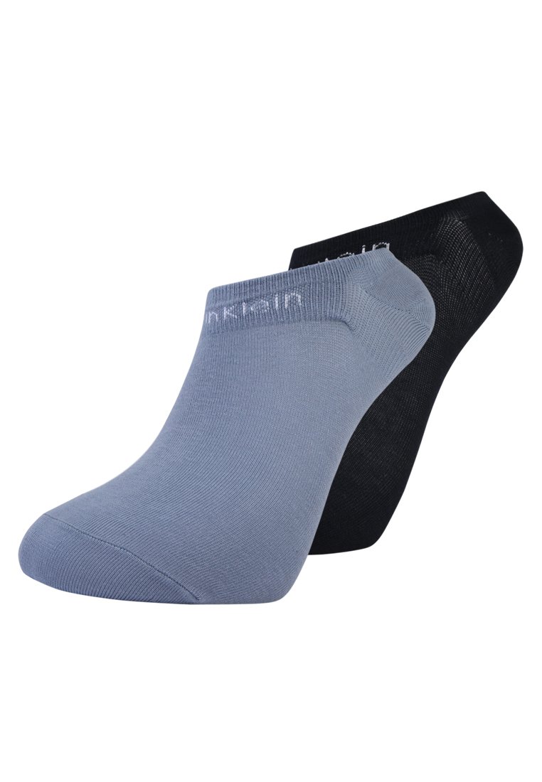 Calvin Klein Underwear PERFORMANCE GRIPPER LINER 2 PACK - Strømper - stonewash/navy