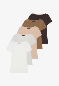 Valgt, chocolate torte/cub/warm taupe/light beige/egret