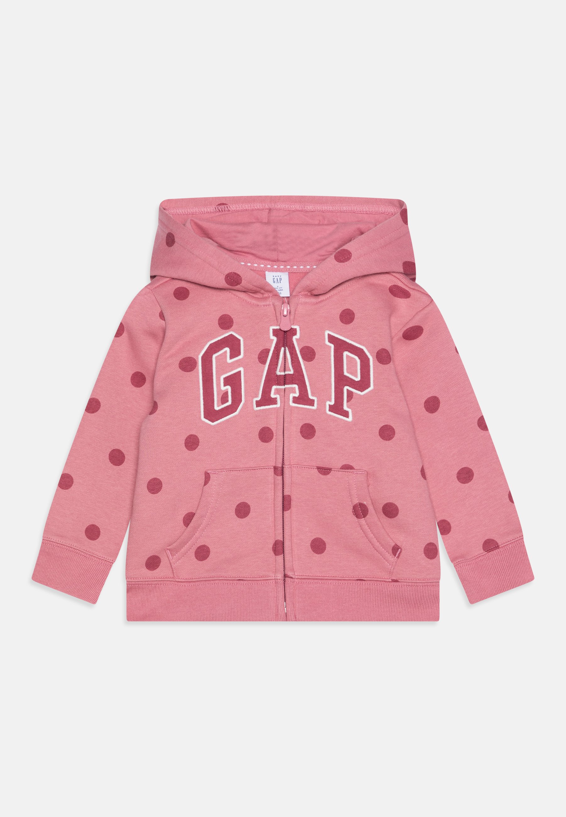 GAP LOGO TODDLER GIRL - Zip-up sweatshirt - pink - Zalando.de