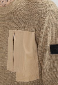 G-STAR Stickad tröja - olive