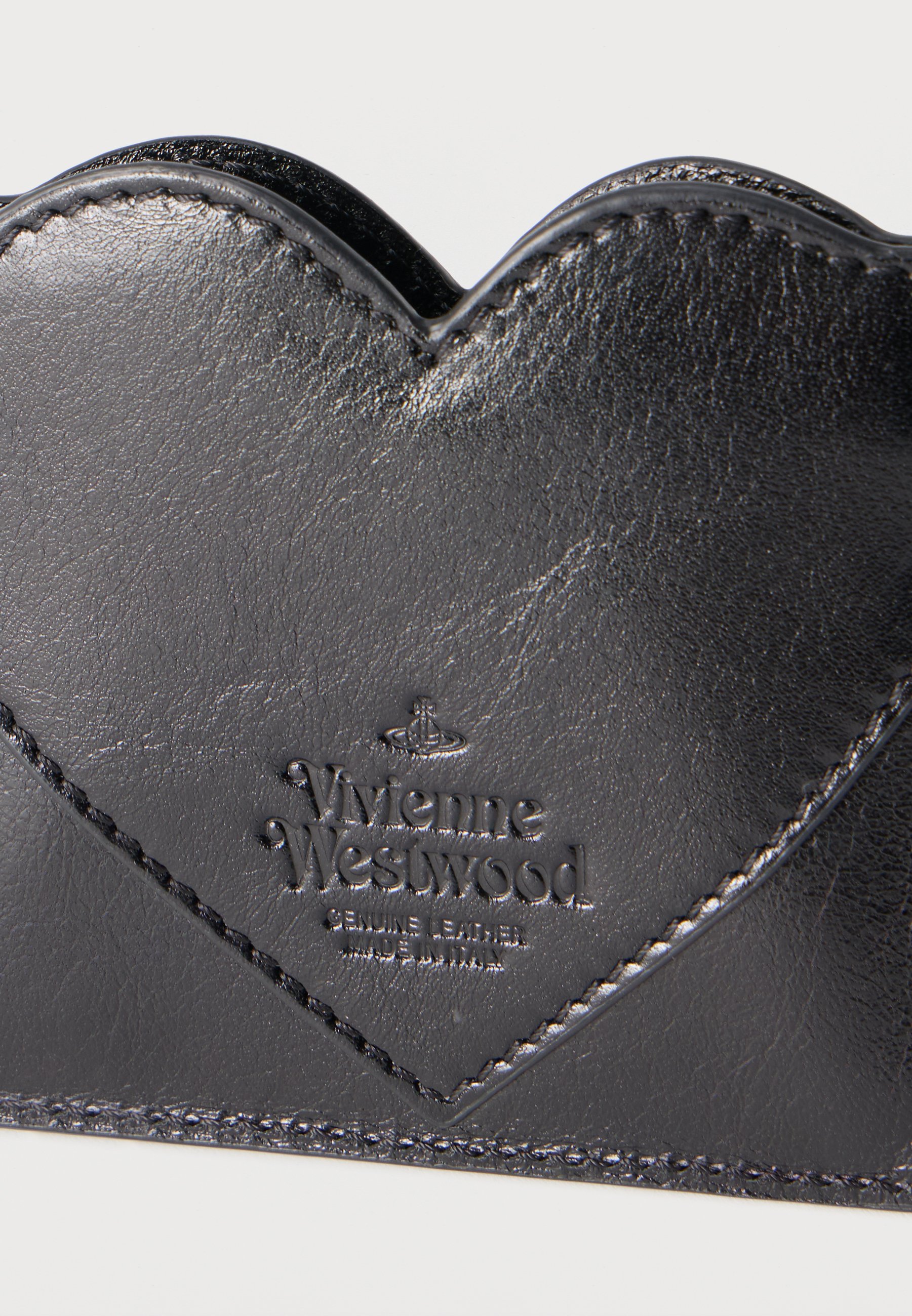 Vivienne Westwood HEART CARD HOLDER - Wallet - black - Zalando