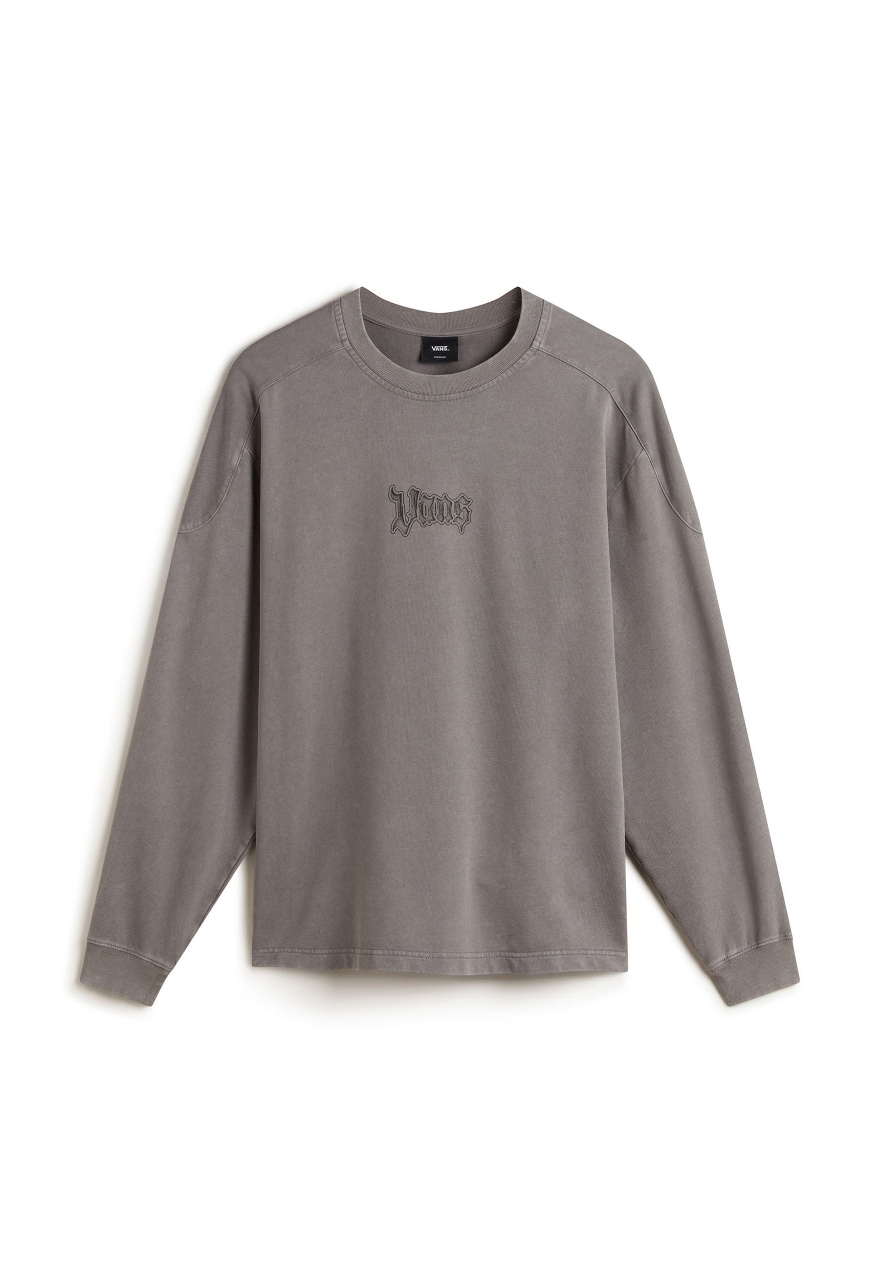 Vans CROMWELL - Top s dlouhým rukávem - dark grey