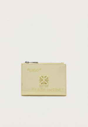 JITNEY QUOTE ZIP BIFOLD DOUBLE - Portefeuille - cream