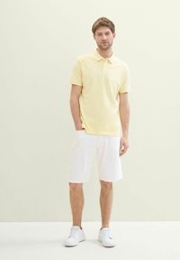 TOM TAILOR BASIC  - Poloshirt - light yellow