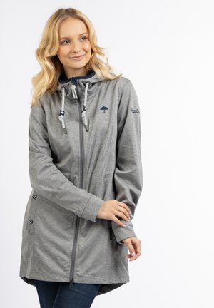 FUNKTIONS FRAULLY - Parka - grau melange marine