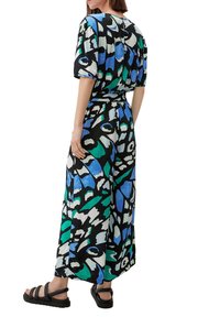 s.Oliver OVERALL - Jumpsuit - mehrfarbig  schwarz