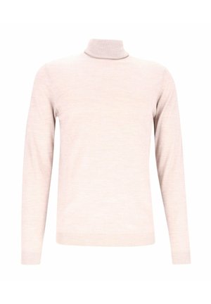 ROLLKRAGEN - Strickpullover - a light brown