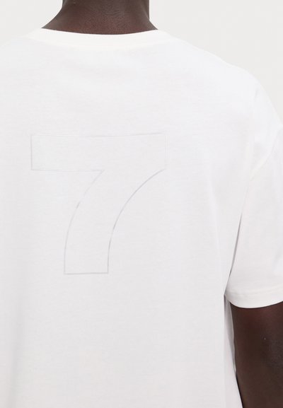 7 DAYS Active ORGANIC OVERSIZE TEE UNISEX - T-paita - brilliant white