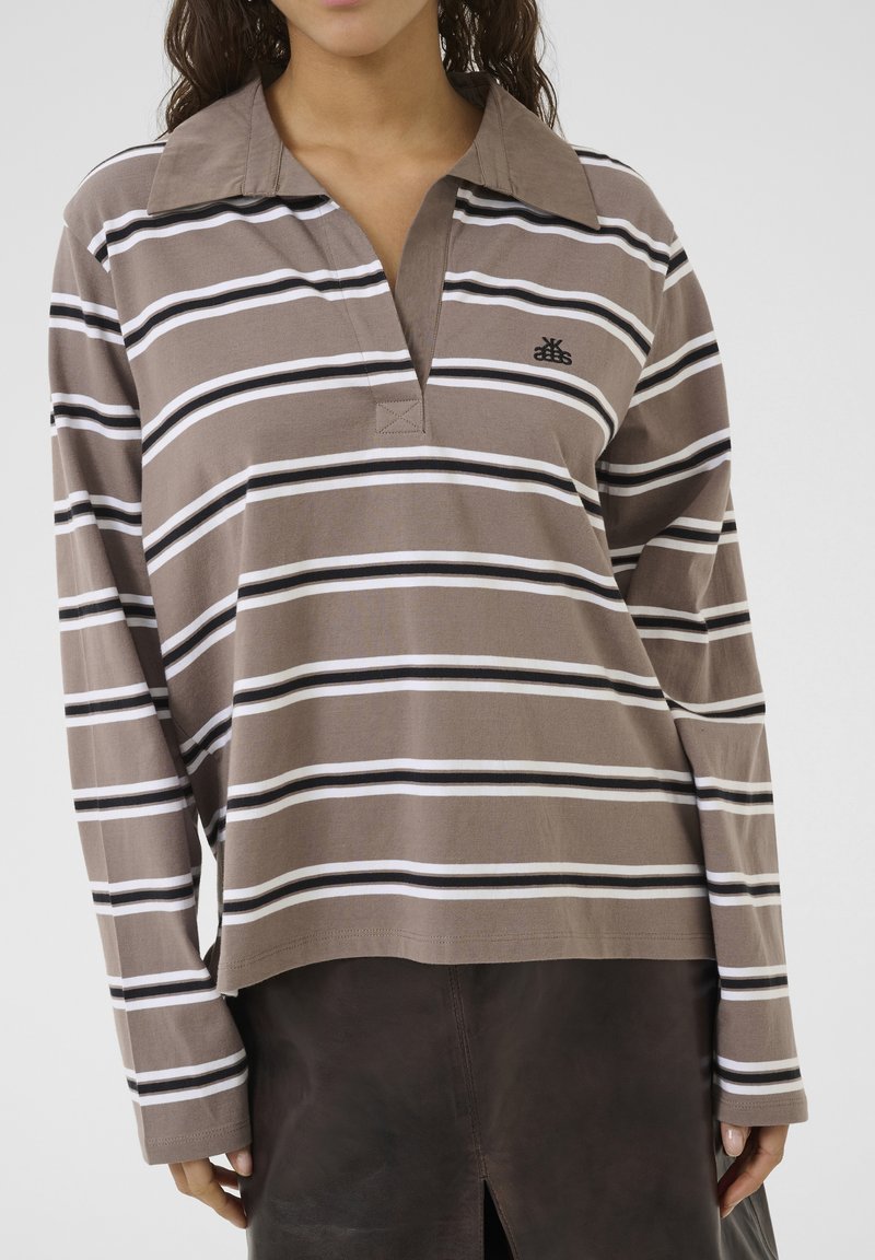 Karen by Simonsen ZUELMA STRIPED LS - Top s dlouhým rukávem - zuelma stripe