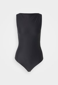 BARE SOFT MATTE SHELL BODYSUIT  - Top - black beauty