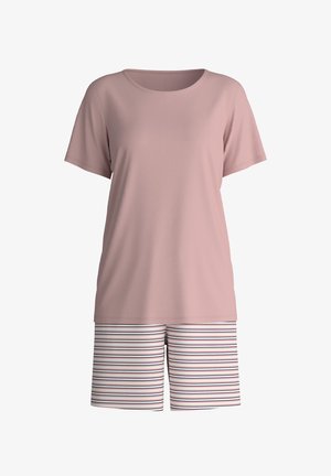 Calida, NIGHTWEAR XTRA KURZ-PYJAMA SET - Nachtwäsche Set - rose bud