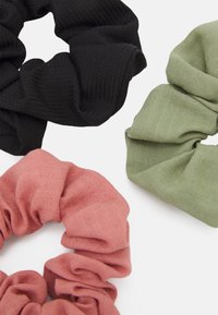 Even&Odd 3 PACK - Acessório para pentear cabelo - pink/khaki/black