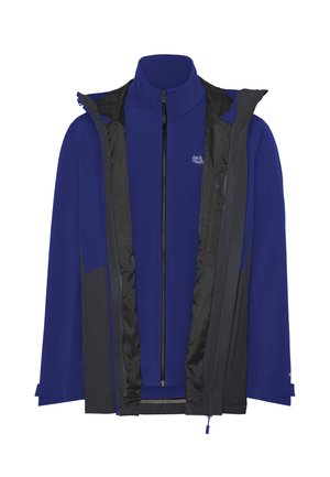 Jack Wolfskin, STONETRAIL 3IN1 JKT M - Hardshell jacket - phantom