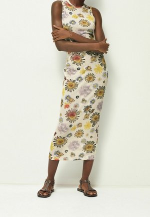 Shift dress - light yellow