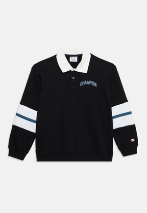 Champion SPORTWEAR RUGBY LOOSE FIT UNISEX - Polo - black