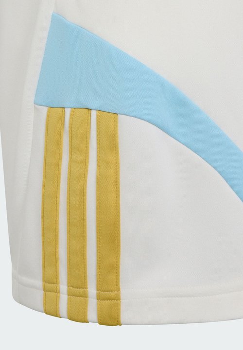 adidas MESSI HOUSE OF TIRO SHORTS KIDS - Sports shorts - off white ice blue — photo 4
