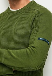 Pepe Jeans Stickad tröja - olive