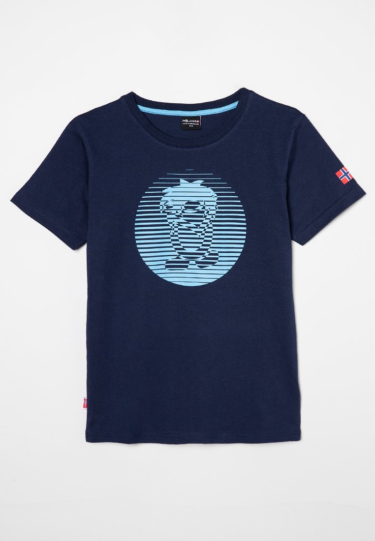 Trollkids T-shirt print donkerblauw Trollkids T-shirt print donkerblauw