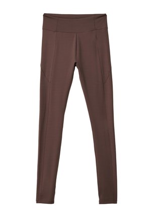 CUT-OUT  - Pajkice – hlače - mottled brown
