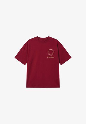 Project X Paris, T-SHIRT MANCHES COURTES DOWNTOWN - T-shirt print - bordeaux