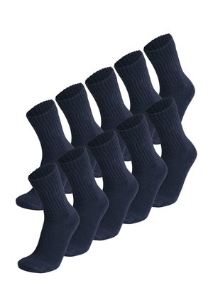 10 PAAR EXTREM STABILE ARBEITS SPORT - Socken - marine