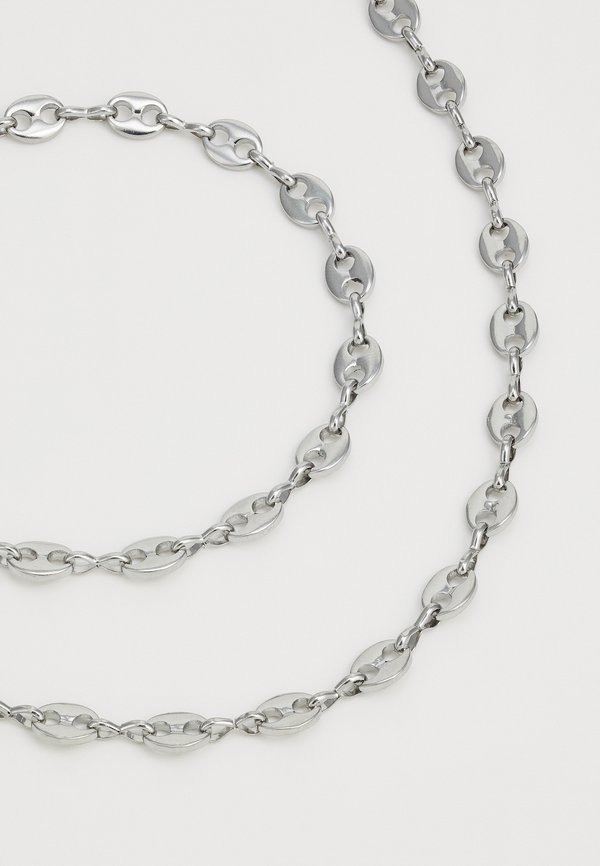 MARINER LINK CHAIN NECKLACE AND BRACELET UNISEX SET - Necklace3