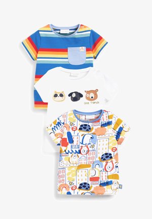 3 PACK SHORT SLEEVED - T-shirt print - bright character red blue