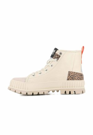 Palladium Bottines à plateau - almond milk