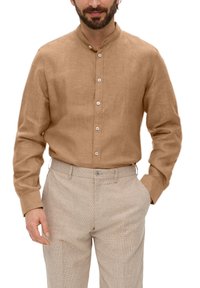 s.Oliver BLACK LABEL Overhemd - sandstein