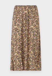 BETA MIDI SKIRT - Pouzdrová sukně - black