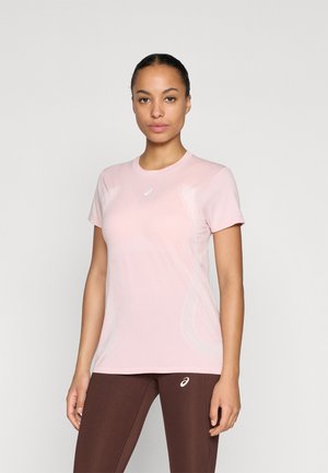 ROAD SEAMLESS TOP - Sports T-shirt - sun coral