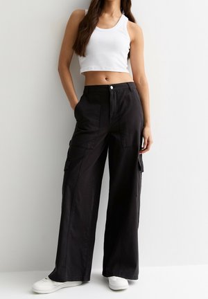 Flared Jeans - black