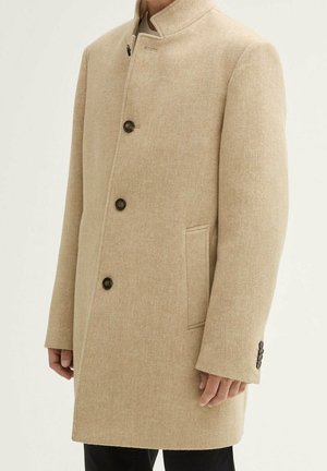 Klassischer Mantel - beige