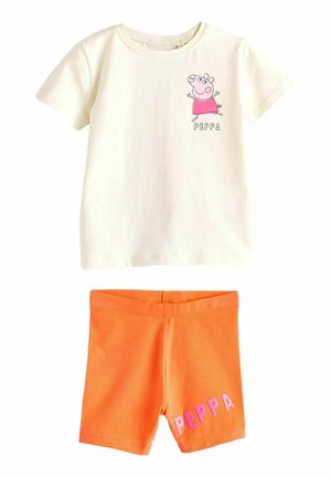 Next PEPPA PIG SET - REGULAR FIT - Leggings - Hosen - orange