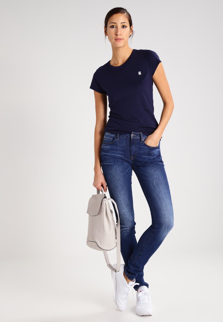 G-Star 3301 HIGH SKINNY - Prigludę 