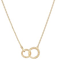 Elli CLASSIC CIRCLE - Halskæder - gold-coloured