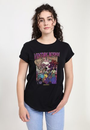 Henry Tiger STRANGE WORLD VENTURE BEYOND - T-Shirt print - black