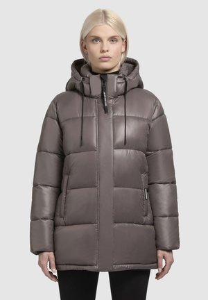khujo Manteau d'hiver - mauve dunkel