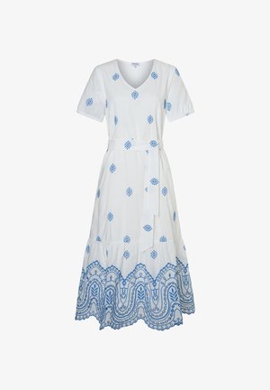 More & More, Freizeitkleid - white/blue