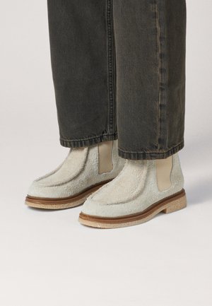 MARSALA - Bottines - bone brushed suede