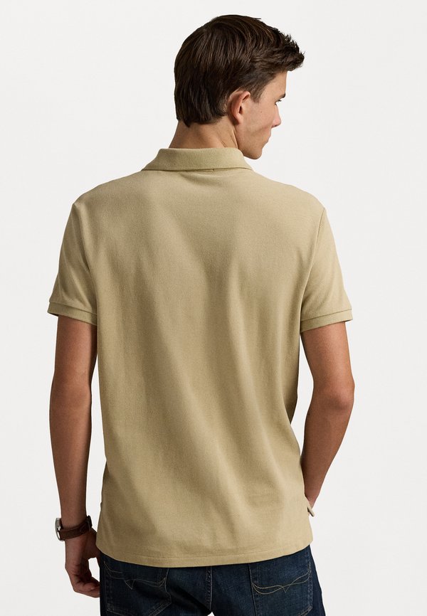 SLIM FIT MESH POLO SHIRT - Polo shirt - coastal beige3