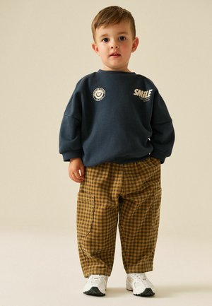 Next, PULL ON WIDE BARREL TROUSERS - Trousers - ochre yellow