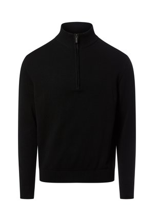 Strickpullover - schwarz