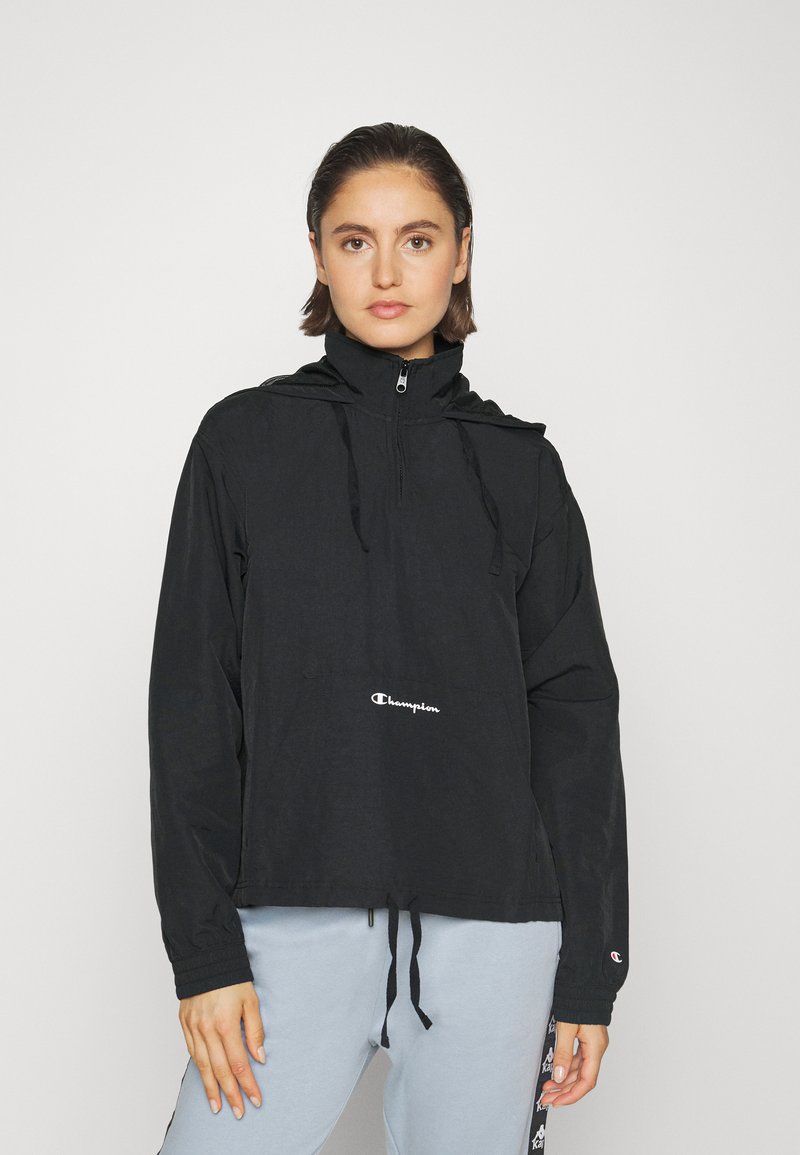 Champion Windbreaker - black - Zalando.co.uk