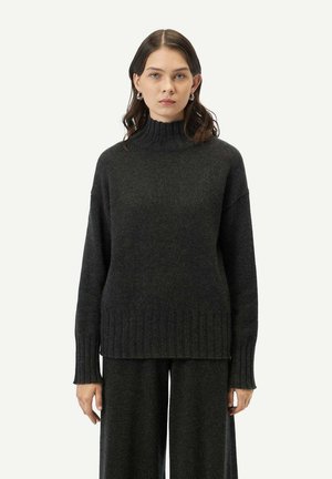 Strickpullover - black