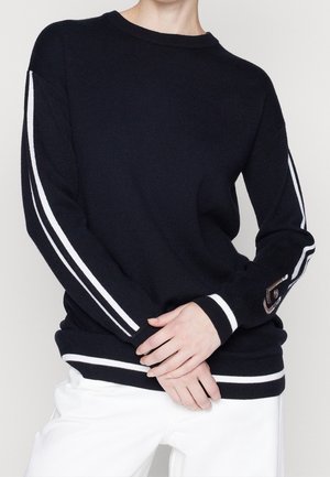 Strickpullover - black