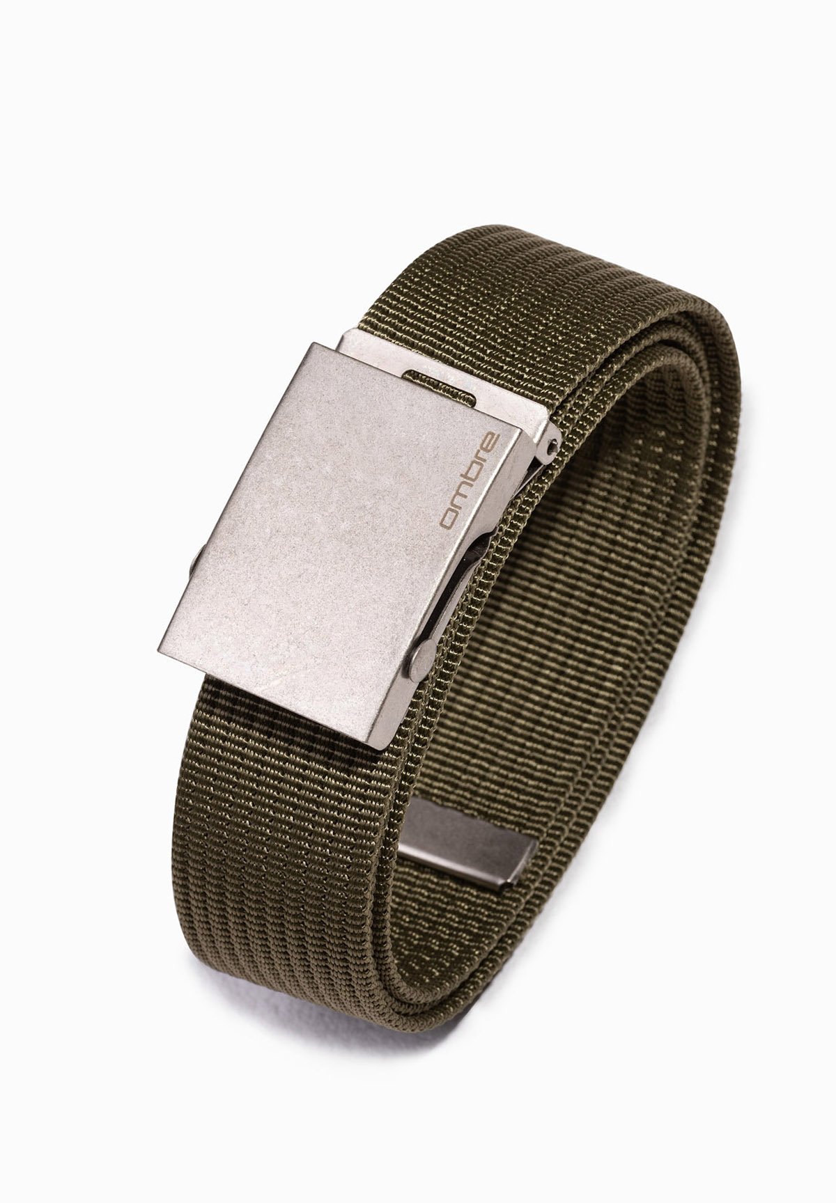 Ombre WEBBING - Belt - khaki - Zalando
